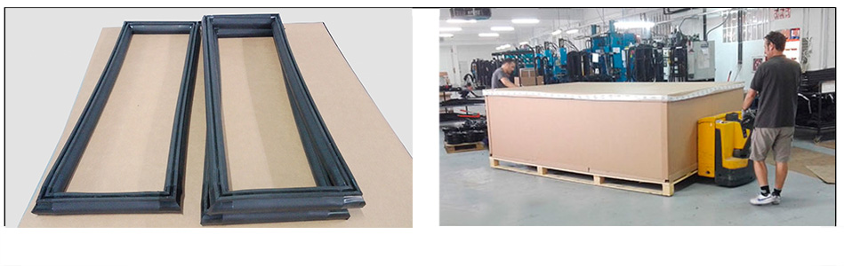 details of vulcanized corners frameworks